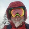 Skiing Santa