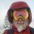 Skiing Santa