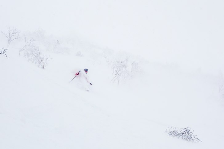 Japansk snö. Photo: Edwin Ljungstrand. Rider: Andreas Ojamäe.