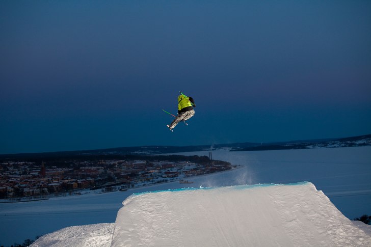 Liten sunset session i GB. Photo: Jörgen Nilsson. Rider: Eric Norrlander.