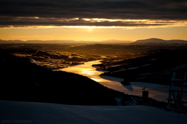 En Januarimorgon på Åreskutan.. Photo: Hanna Söderquist.