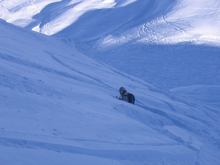 Snötillgången skall man inte klaga på.. Photo: Elias Lindqvist. Rider: Johan Signell.