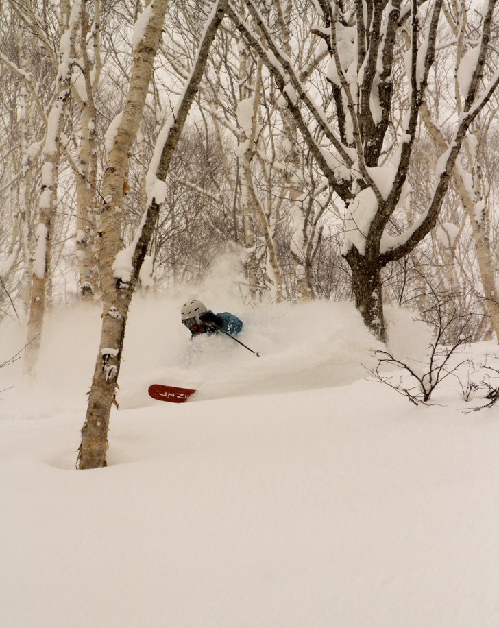 Det snöar tydligen här i Japan. Photo: Jens Westergård. Rider: Wille Söderström.