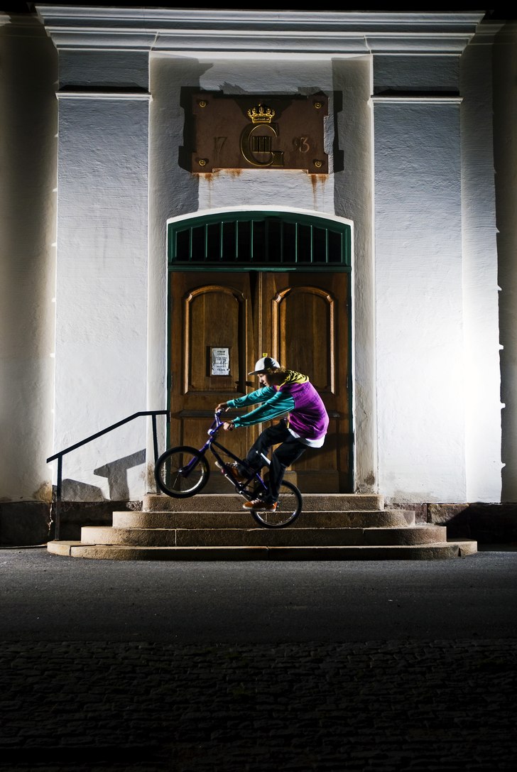 Wheelish @ Kyrkish. Photo: Magnus Karlsson. Rider: Emil Jonsson.