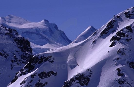 The morning of the Red Bull extreme kept everybody. Photo: Yves Garneau. Rider: Craig Anderton.