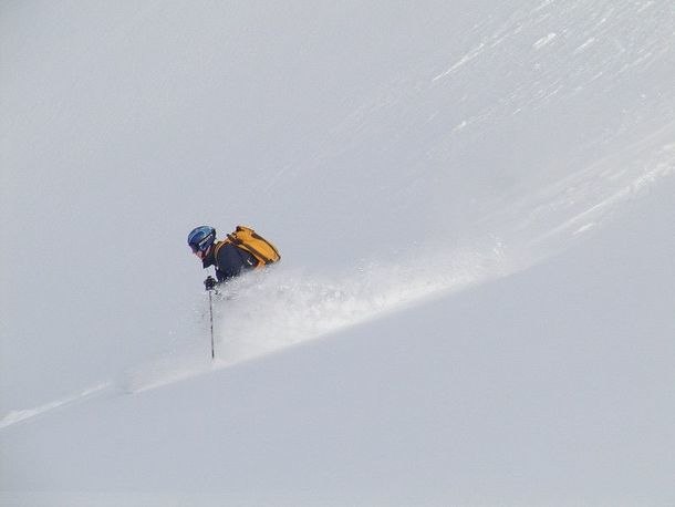 Efter 1,5 timmes hikning och ett väldigt litet dr. Photo: Micke. Rider: Jugga.