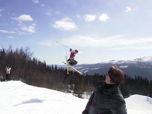 I bräcke var vi. Länge!. Photo: PartikDurfors. Rider: Goran.
