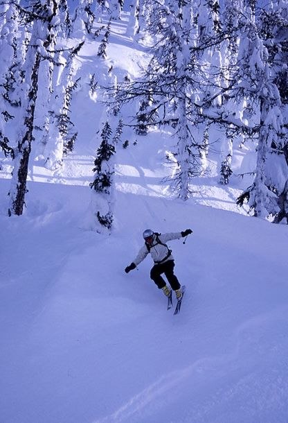 Snö, mycket snö.... Photo: Jesper Andersson. Rider: Thomas Hellström.