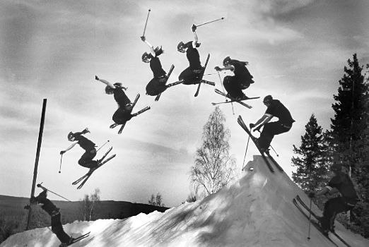 Efter säsong i Kungsberget. 
The Royal Slopestyl. Photo: Niklas Holmström. Rider: Jacob Wiberg.