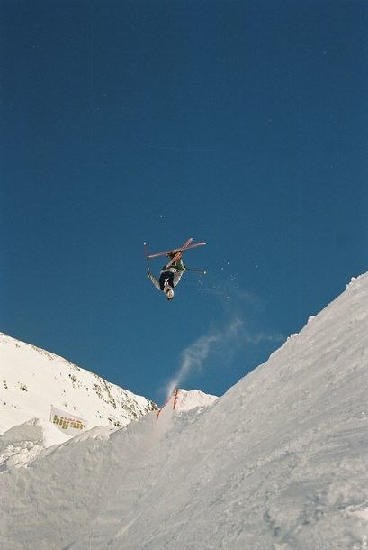 Red Bull Big Air 2001. Photo: Peter Boman. Rider: Josh Loubek.