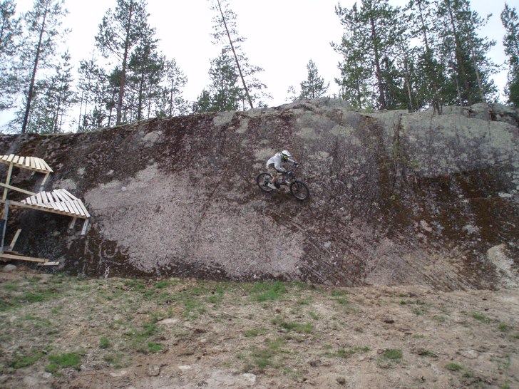 tog wallriden i kanis . Photo: håkan lindahl. Rider: pontus lindahl.