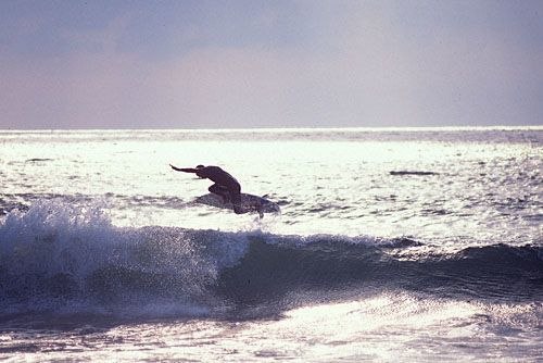 bild från en surftävling i anglet på le cavalie. Photo: Markus Mattsson. Rider: okänd.