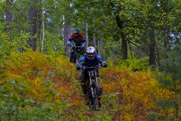 Chase. Photo: Simon Berggren. Rider: Joakim Hedlund & Alexander Keder.
