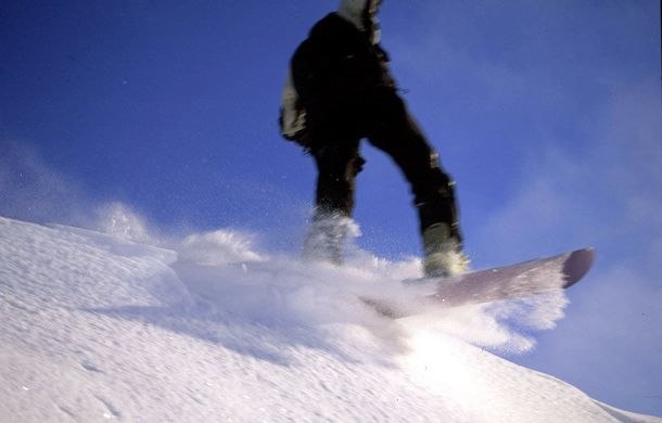 Vi tog en tur upp på toppen vid tärna. Photo: Anders Johansson. Rider: okänd.