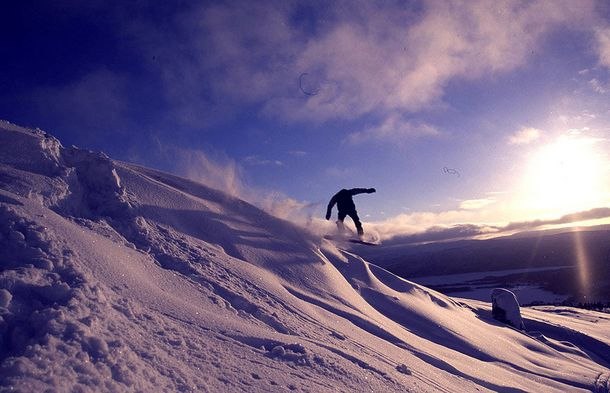 åker offpist. Photo: Magnus Eriksson. Rider: okänd.