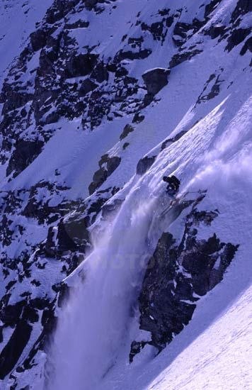 Richard practicing for the upcoming season in N-Z.. Photo: Yves Garneau. Rider: Richard Caudwell.