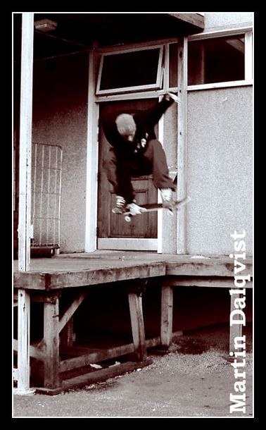 Ute å plåtar lite. Photo: Mute Lastbrygga. Rider: Martin Dahlqvist.