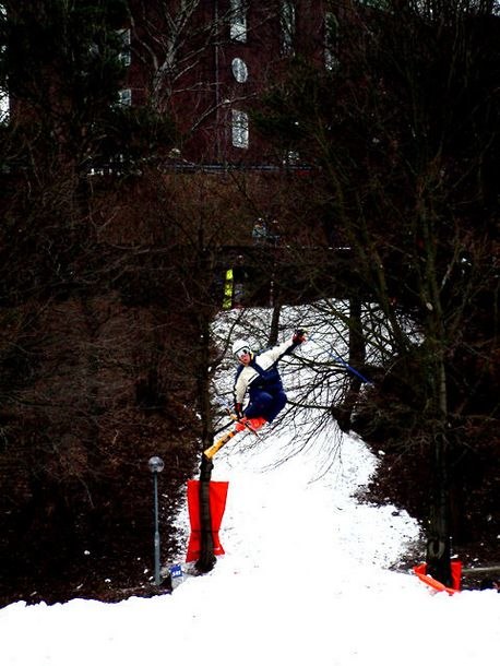 Chalmers Big Jump i Göteborg. Photo: Skatan. Rider: okänd.