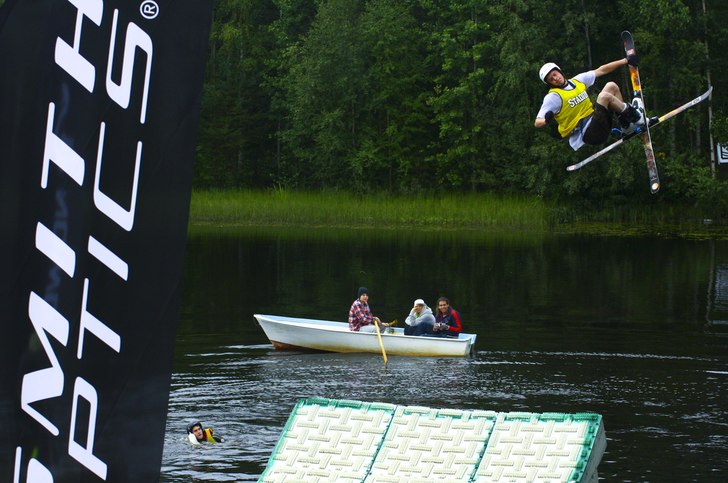 aqua jam. Photo: Joakim Hayland. Rider: Alric Ljunghager.