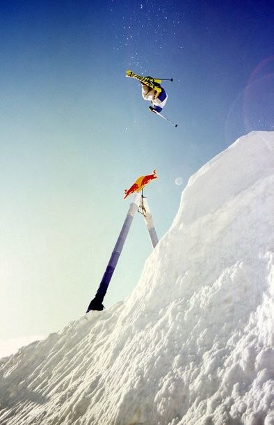 Red Bull Big Air 2003. Photo: Peter Boman. Rider: Steele Spence.
