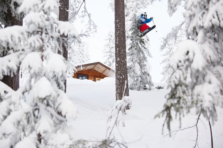 Från skogsåkning med Jacob i Moraskogarna.. Photo: Andreas Timfält. Rider: Jacob Gustafsson.