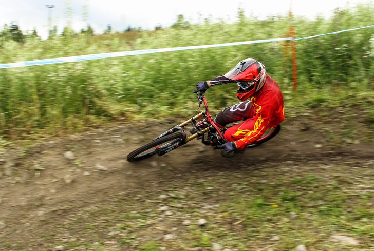 Photo: Mathias Lindkvist. Rider: Felix Beckeman.