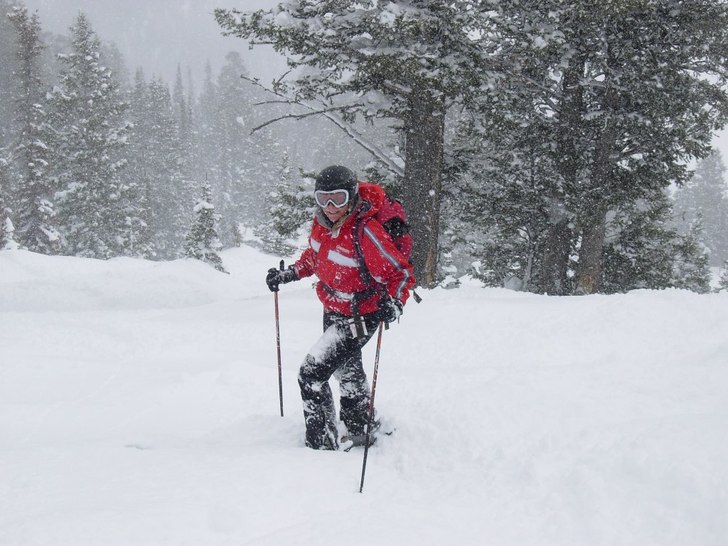 Jackson Hole generös med sitt vita guld!. Photo: Anders Merenius. Rider: Monica Eriksson.