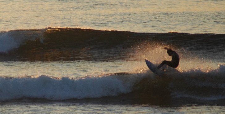 En av Europas bästa surfspots. Irländska västku. Photo: Johan Berglund. Rider: okänd.