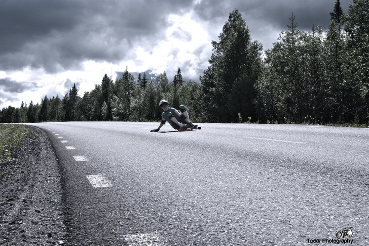 Long way home. Photo: Robin Todor. Rider: Gustav Olsson.