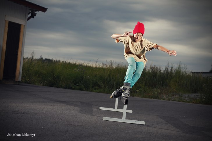 RAIL!. Photo: Birkemyr. Rider: Gustaf Kumlin.