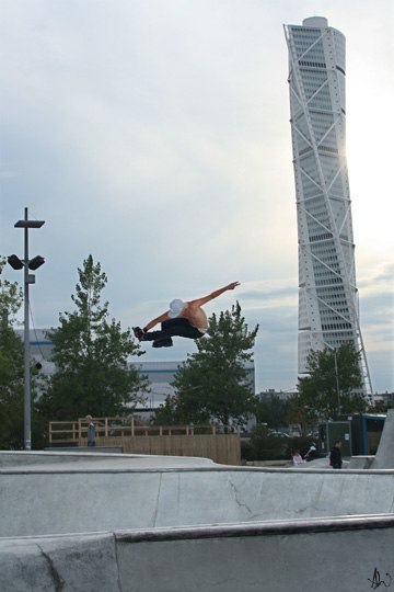 air over the spine. Rider: christoffer.
