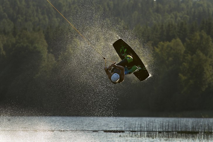 Photo: Peter Vahlfridsson. Rider: Nick Johnson.