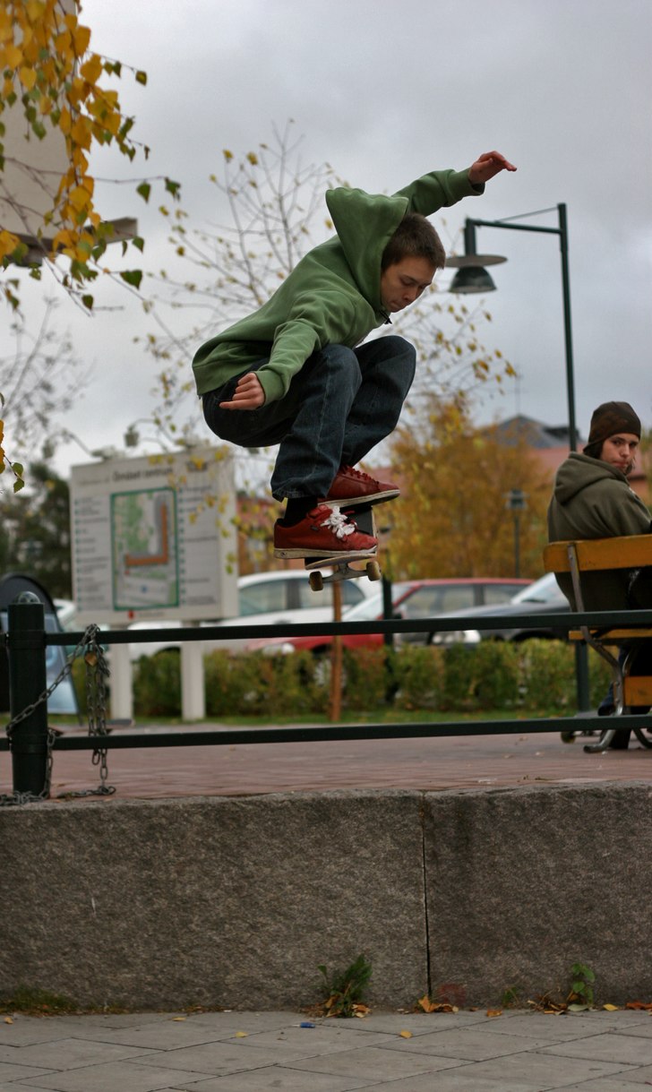 Ollie. Photo: Karl Lundqvist. Rider: Tobias Sundqvist.