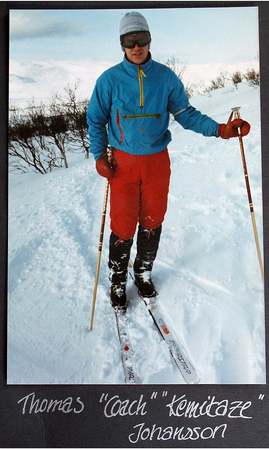 Bilden tagen 1989. Photo: Bengt Björkbom. Rider: Thomas Johansson.