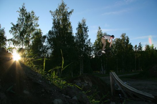 360 x-up. Photo: Anton Östlund. Rider: Emil Gybo.