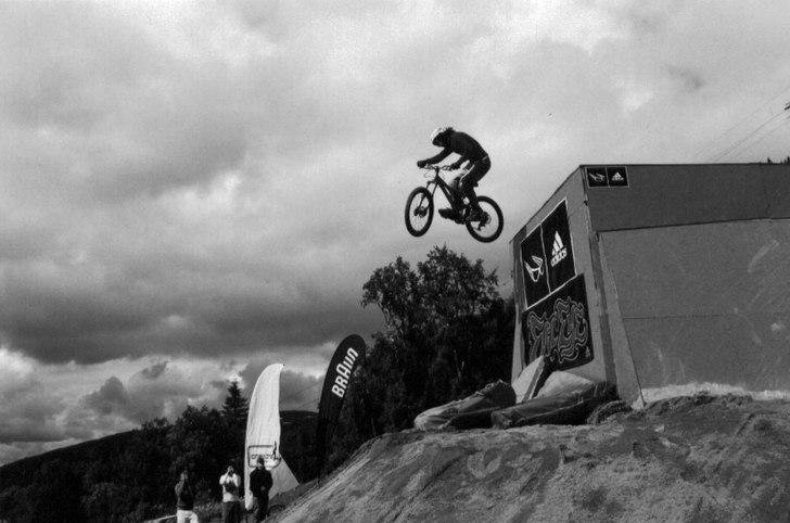 Photo: Johan Helmerskog. Rider: Dylan Trembley.