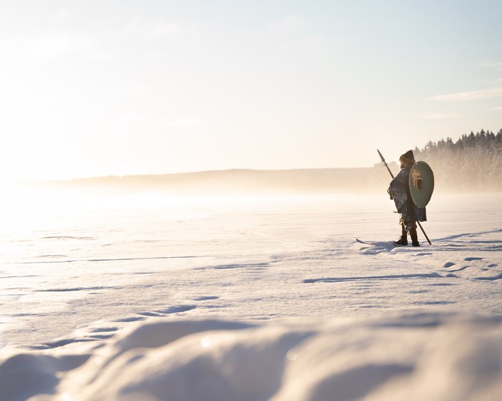 Vikingskiing republiken Jamtland!  
Åkare: Henri.