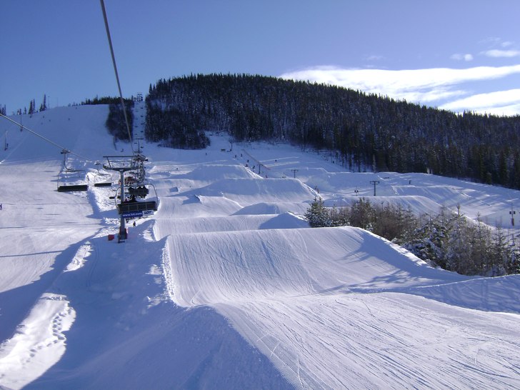 Kläppen Snowpark. Photo: Robin Hurtta.