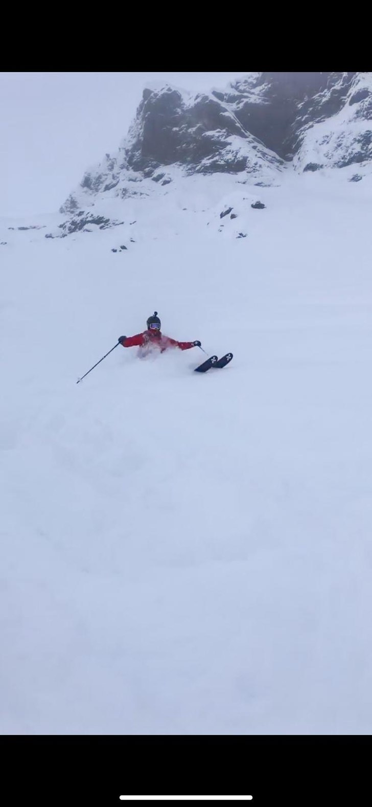 Säsongens djupaste dag. Titlis engelberg.