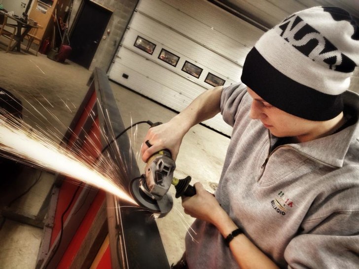 Slipar rail. Photo: Anders Helle.