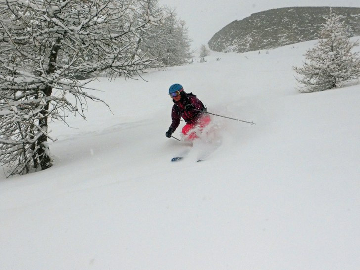 När det dumpar ska du vara i Fornet!!. Photo: Robert Hortlund. Rider: Karin Lindgren.