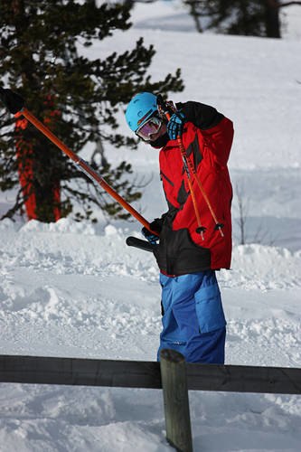 Jag i backen. Photo: Alex. Rider: Sebbe98.