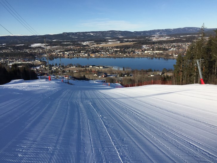 Fantastiske forhold!
Solen skinner, nypreparerte l.