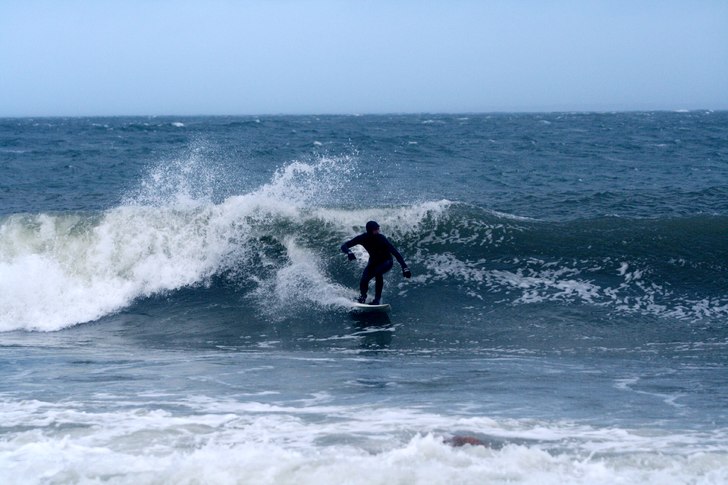 Cold water stoke. Photo: Jesper Edvinsson. Rider: Snaken.