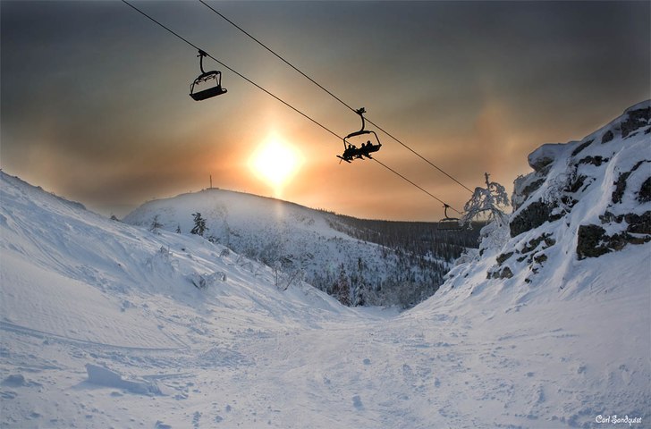 Vy under 6-stolen i Vemdalen. Photo: Carl Sandquist.