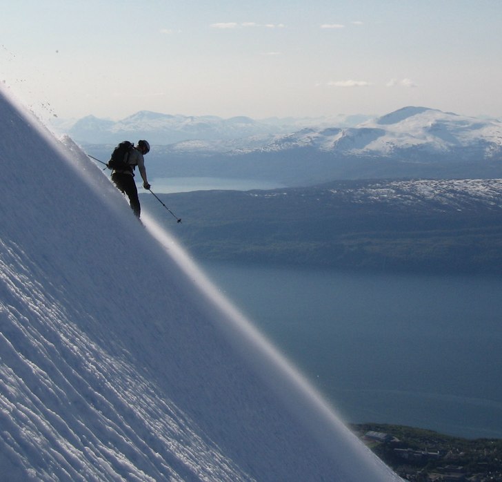 3.toppen i Narvik. Photo: Jan-Arne Pettersen. Rider: Pål-Eirik Pedersen.
