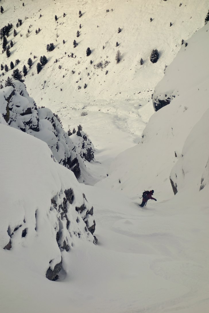 Se till att ta skier right efter åk 5 på Schönt. Photo: Olov Renberg. Rider: Mats Petersson.