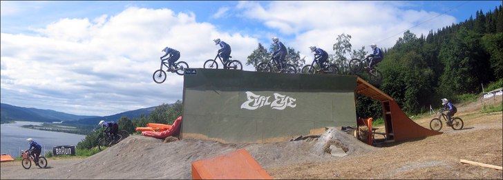 Boxen under ÅMM. Photo: Najk. Rider: Tommy larsson.