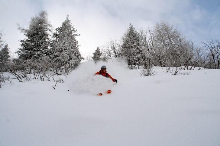 Fin dag efter årets första snöfall.. Photo: David Hägg. Rider: Anders Norge.