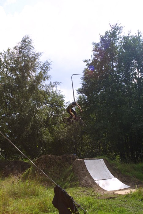 Plywood BMX Festival 06, Skogås.
Jag med en 360s. Photo: Sven Wirén. Rider: Morgan Larsson.